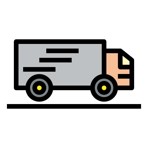 camión icono gratis