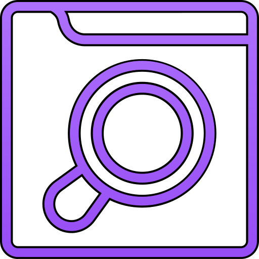 확대경 무료 아이콘