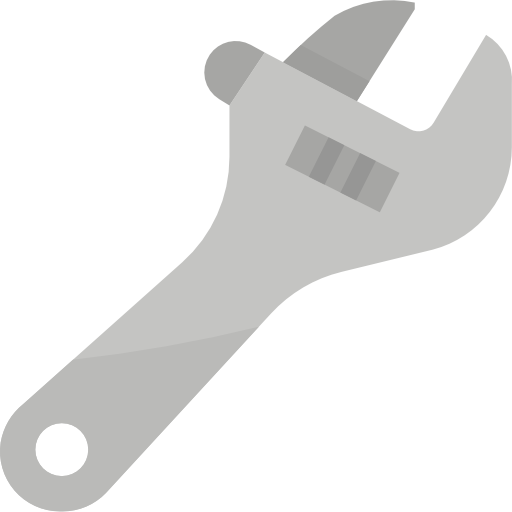 llave inglesa icono gratis