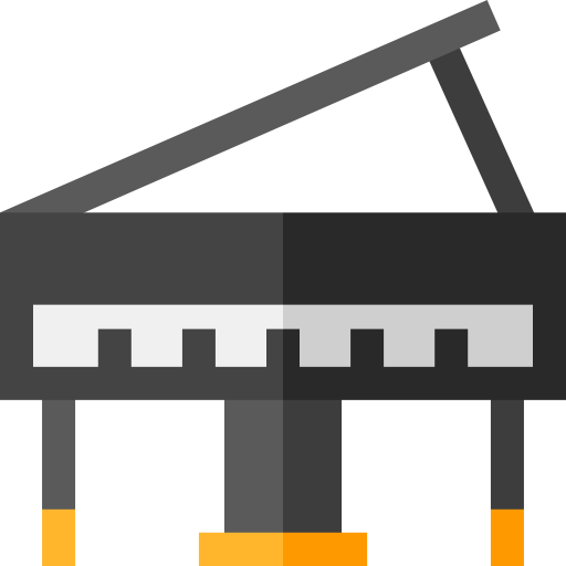 Piano Basic Straight Flat icon