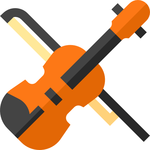 violín icono gratis