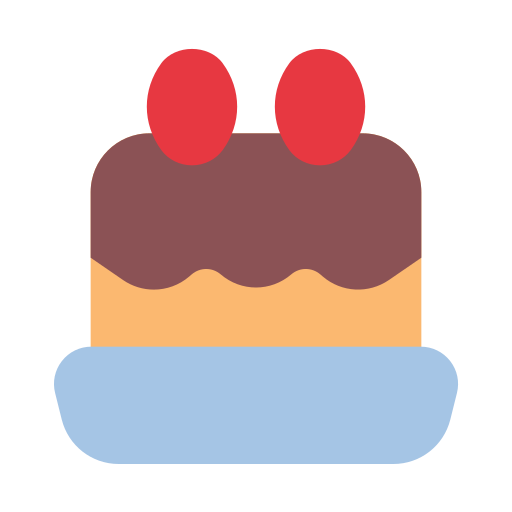 pastel de cumpleaños icono gratis