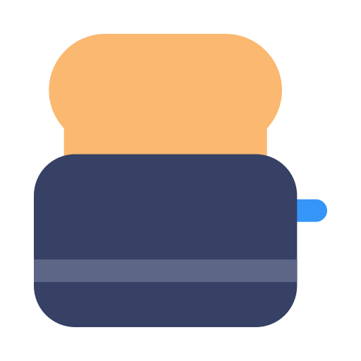 tostadora icono gratis