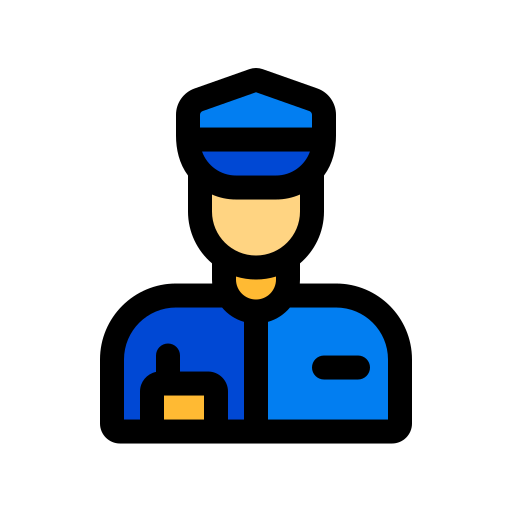 guardia de seguridad icono gratis