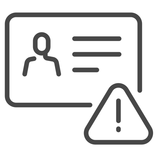 Caution free icon Caution free icon