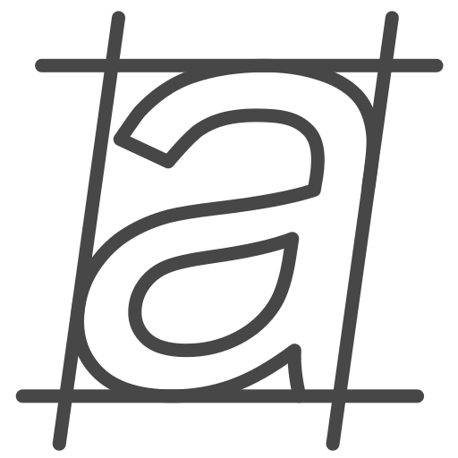 Typography free icon
