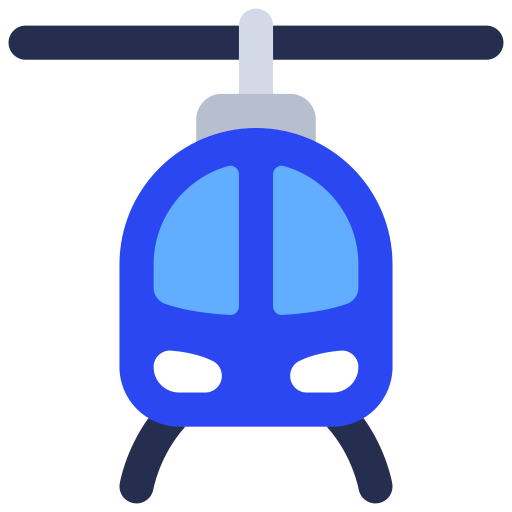 helicóptero icono gratis