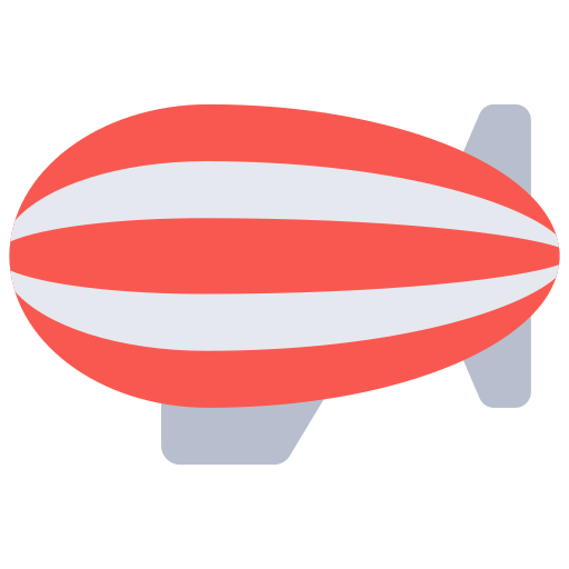 dirigible icono gratis