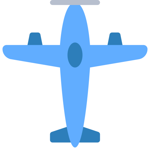 avión icono gratis