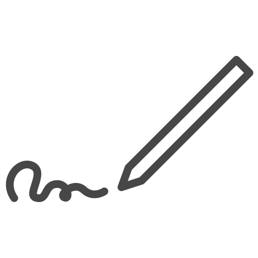 Signature free icon Signature free icon