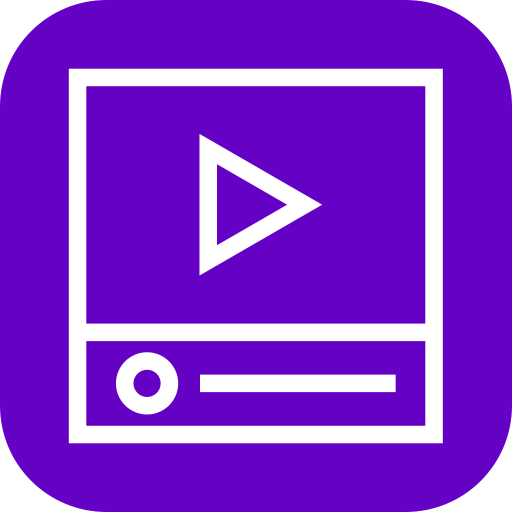 reproductor de video icono gratis