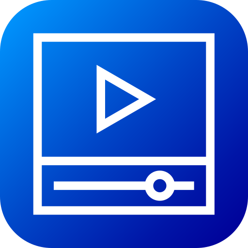 reproductor de video icono gratis