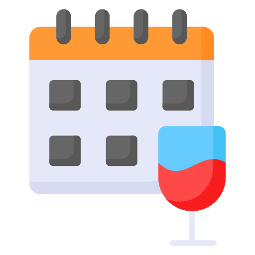 calendario de eventos icono gratis