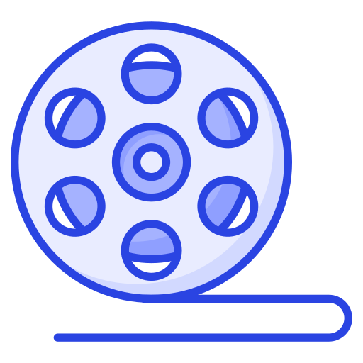 rouleau de film Icône gratuit