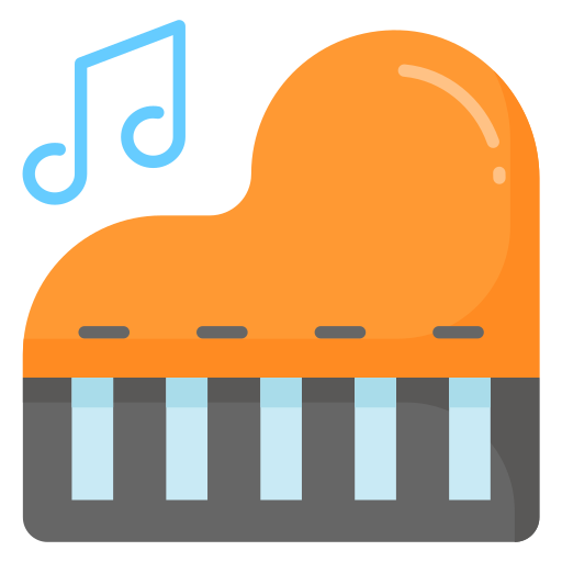 piano icono gratis