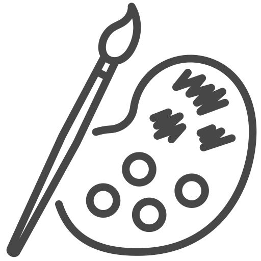 Paint free icon Paint free icon