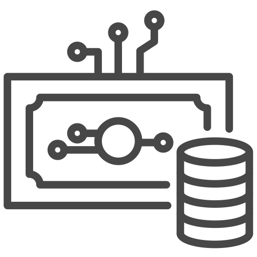 monedas icono gratis