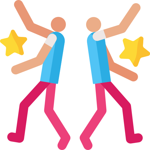 Dancing free icon