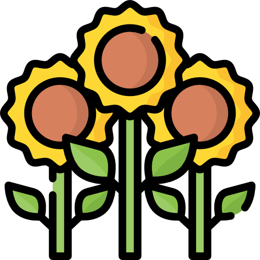 girasoles icono gratis