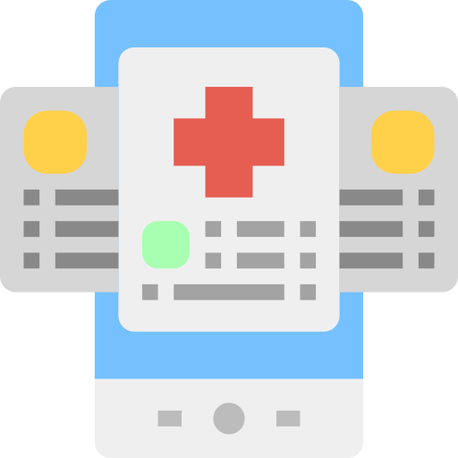 Medical history Ultimatearm Flat icon