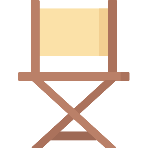 silla de director icono gratis