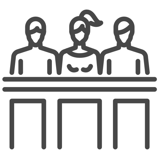 gericht kostenlos Icon
