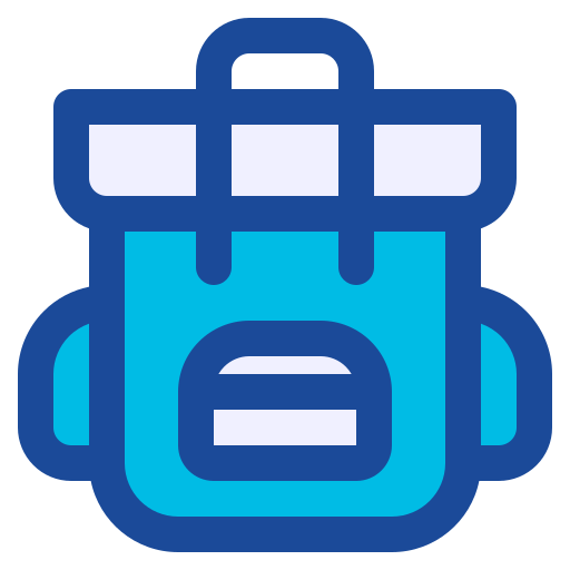 Backpack free icon