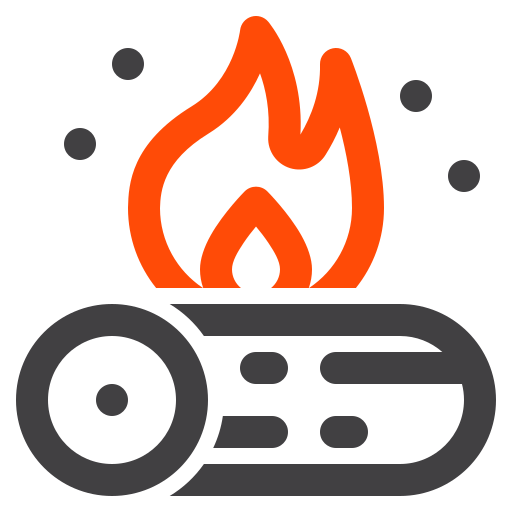 Campfire free icon