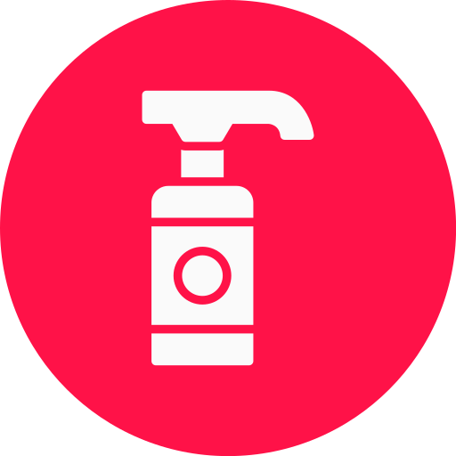 botella de spray icono gratis