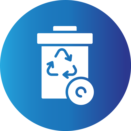 Recycle bin free icon