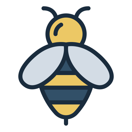 abeja icono gratis