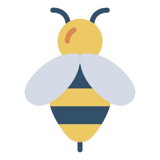 abeja icono gratis