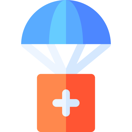 ayuda médica icono gratis