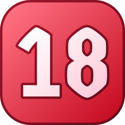 Number 18 free icon Number 18 free icon