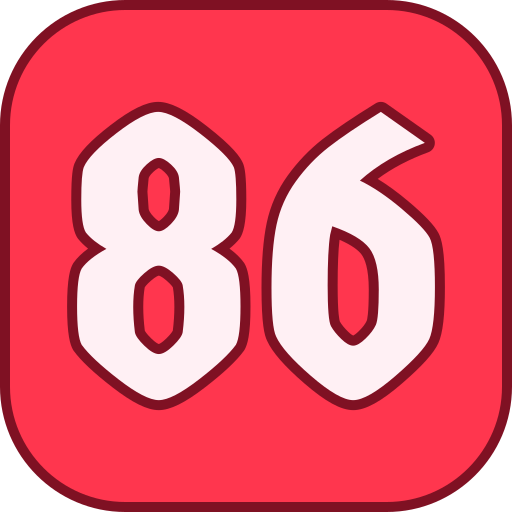 86 kostenlos Icon 86 kostenlos Icon