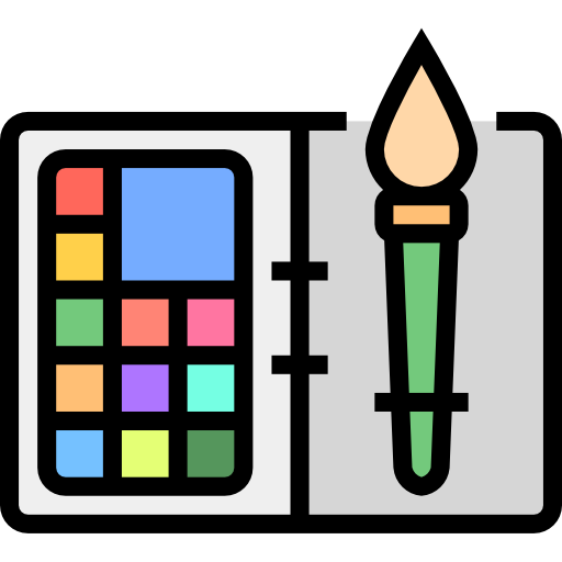 palette Icône gratuit palette Icône gratuit