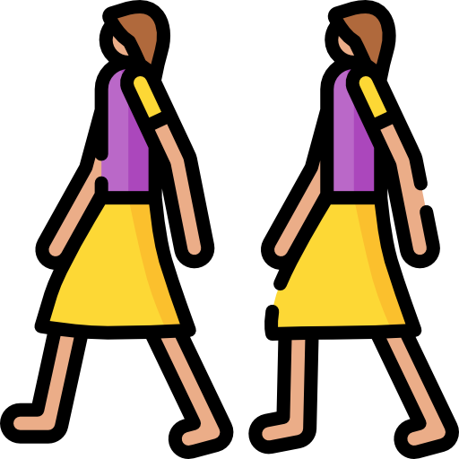 여성 행진 무료 아이콘