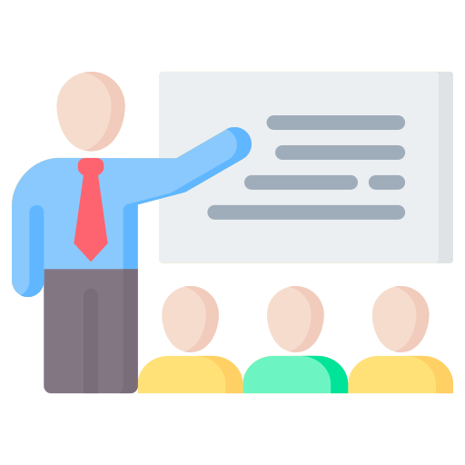 capacitación icono gratis