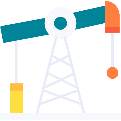 bomba de aceite icono gratis