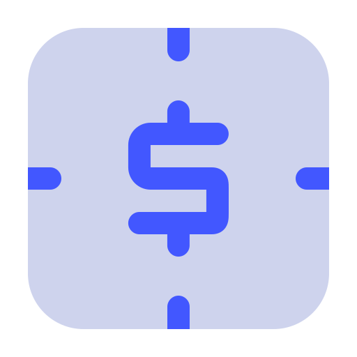 el tiempo es dinero icono gratis