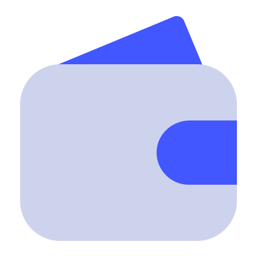 Wallet with money free icon Wallet with money free icon