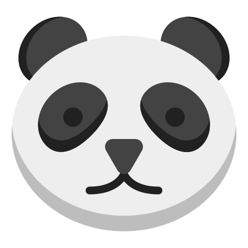 panda Icône gratuit panda Icône gratuit