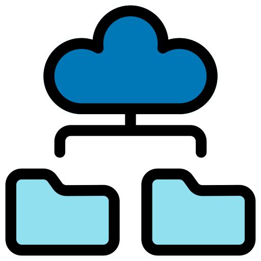 computación en la nube icono gratis