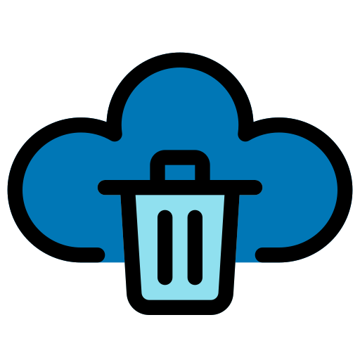 Trash bin free icon