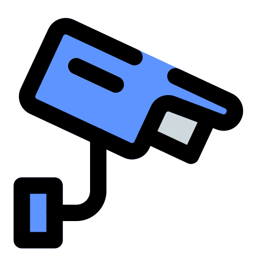 circuito cerrado de televisión icono gratis