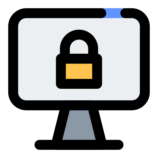 Computer lock - Free security icons