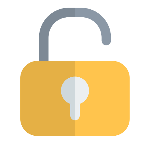 Unlock free icon