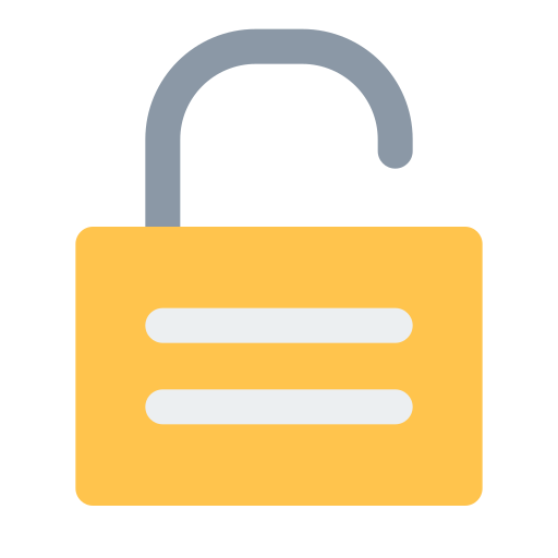 Unlock free icon