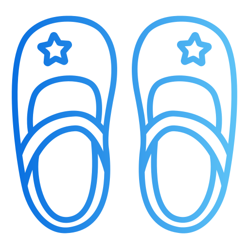 zapatos de bebé icono gratis