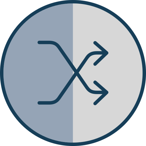Shuffle arrow free icon Shuffle arrow free icon